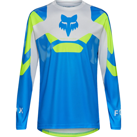 Maglia maniche lunghe mtb Fox Ranger Tactile - Azzurro Fox