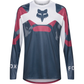 Maillot mangas largas btt Fox Ranger Tactile - Blanco azul