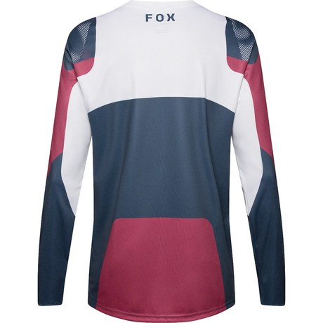 Maglia maniche lunghe mtb Fox Ranger Tactile - Bianco blu Fox