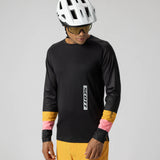 Maillot de manga larga btt Scott Tuned - Negro