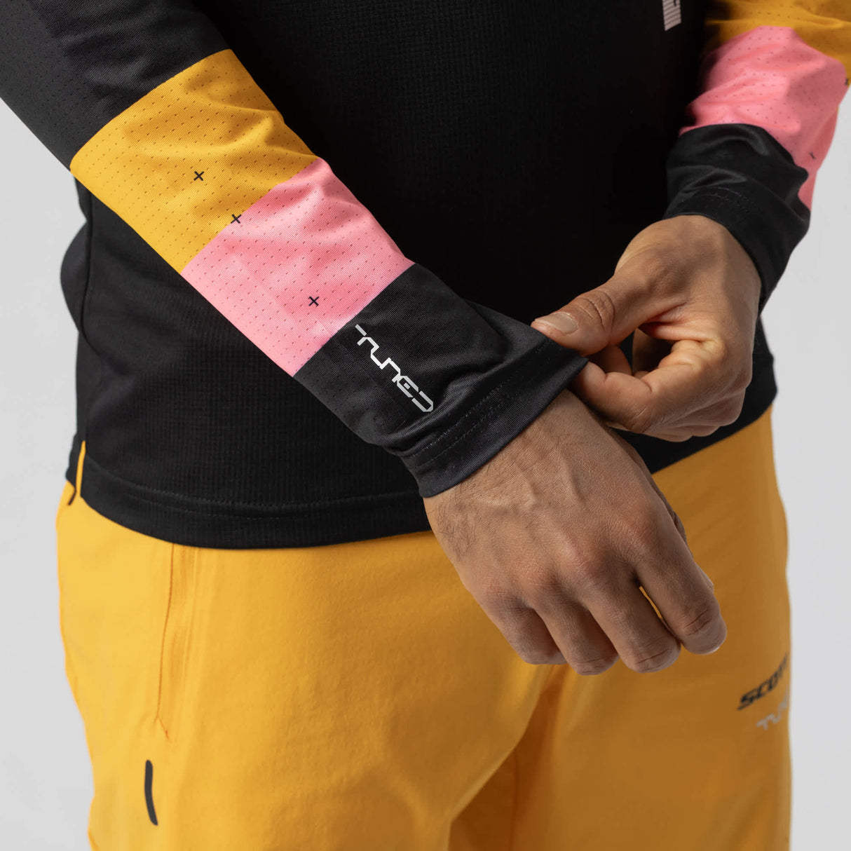 Maillot de manga larga btt Scott Tuned - Negro
