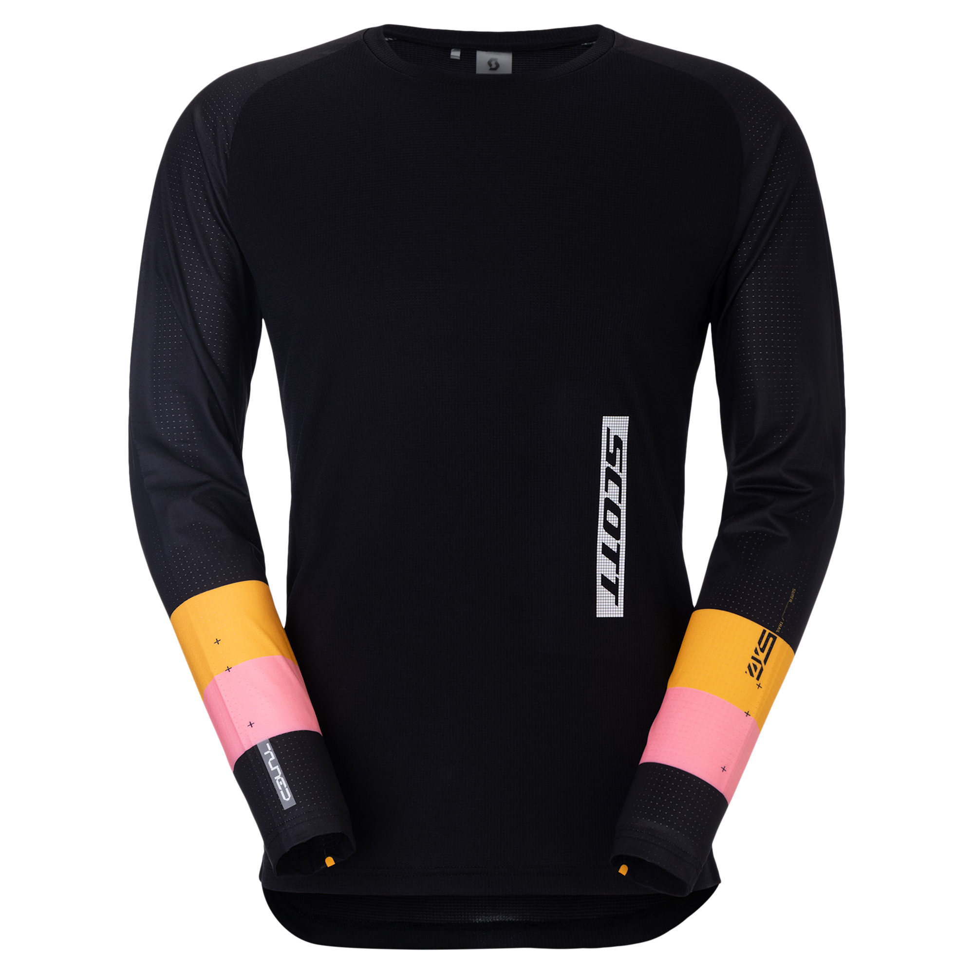 Jersey Scott Tuned long-sleeve MTB - Black