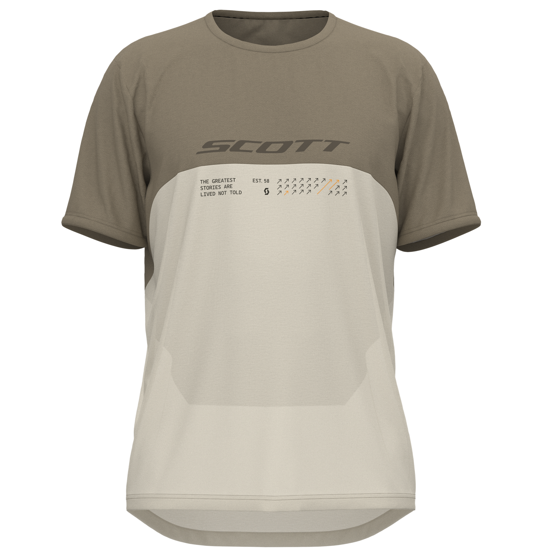 Jersey mtb Scott Trail Vertic DRI - Beige