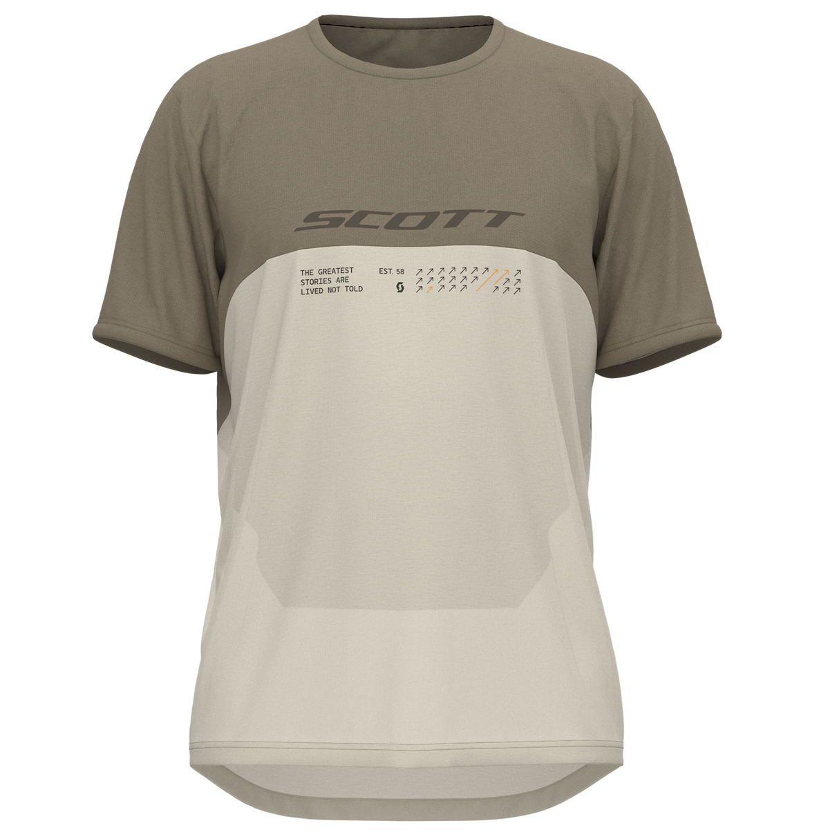 Maillot btt Scott Trail Vertic DRI - Beige