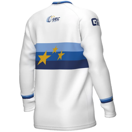 Jersey Ale UEC European Champion Enduro long-sleeve MTB jersey
