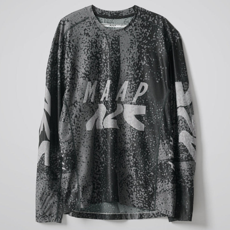 Maglia mtb maniche lunghe Maap Alt_Road Mesh Tee - Grigio Maap