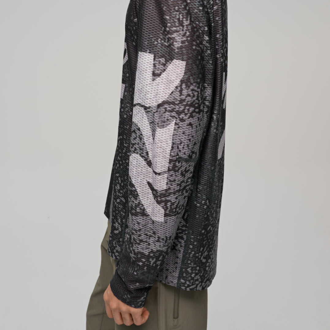 Maglia mtb maniche lunghe Maap Alt_Road Mesh Tee - Grigio Maap