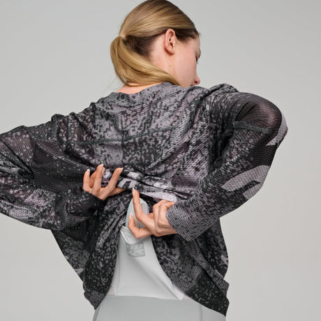 Maglia mtb maniche lunghe Maap Alt_Road Mesh Tee - Grigio Maap