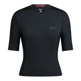 Maglia donna Rapha Cropped Cargo Top - Nero - L