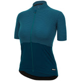 Maglia Donna Santini Color Riga - Verde - Q