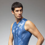Maglia senza maniche Ale PR-E Mirror - Blu Ale