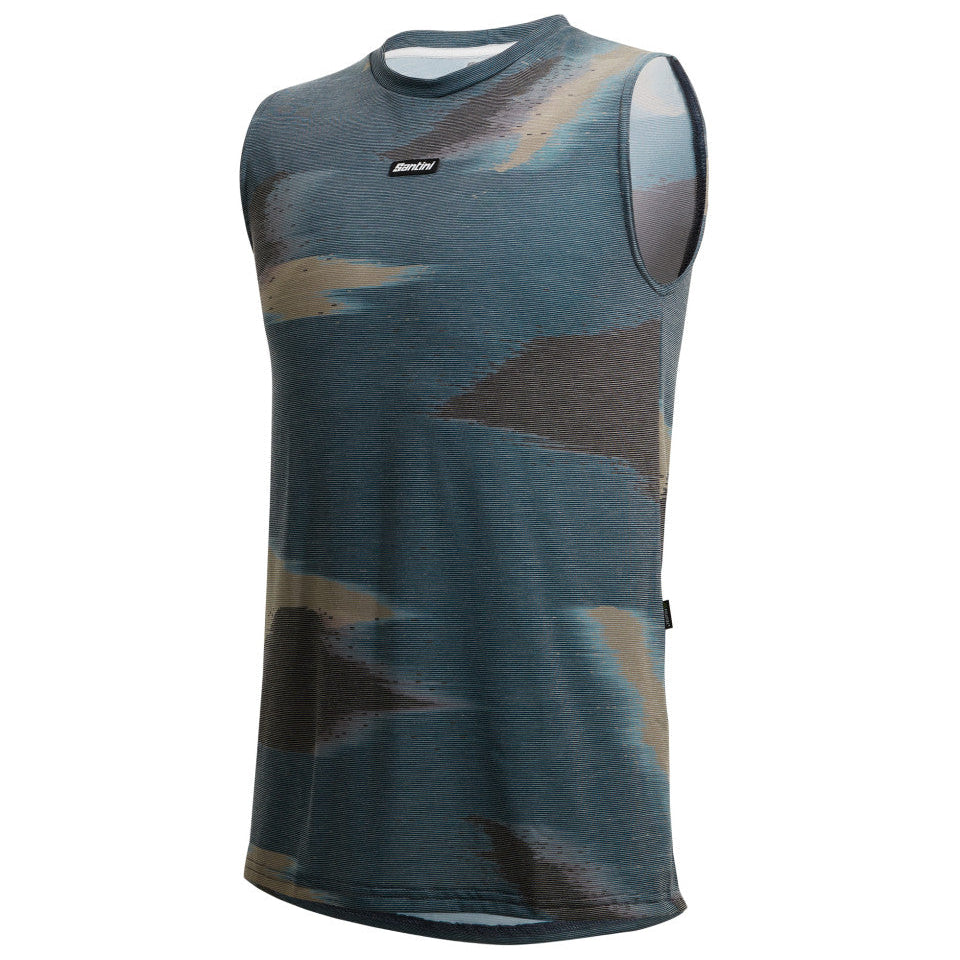 Maglia senza maniche Santini Watt Indoor - Verde Santini