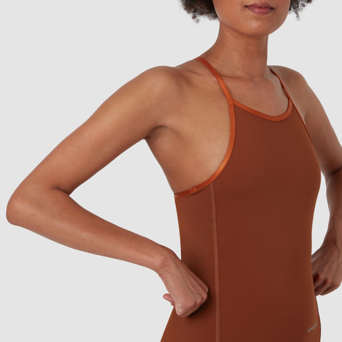 Maglia smanicata donna La Passione Flow - Terracotta La Passione