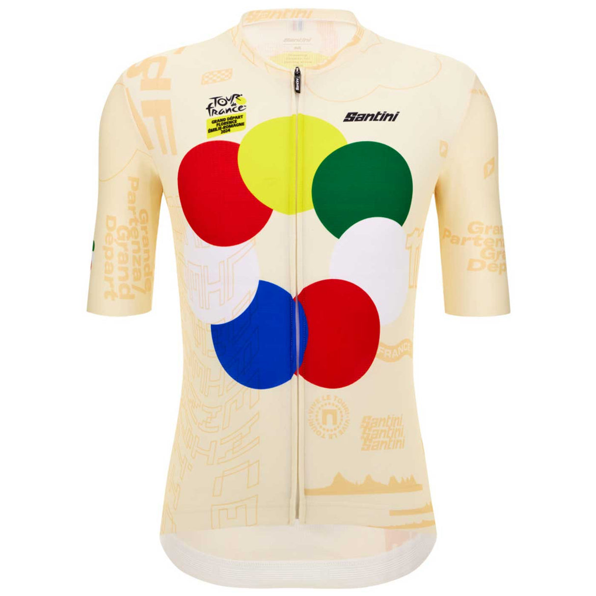 Maglia Santini Tour de France 2024 - Grand Départ - F