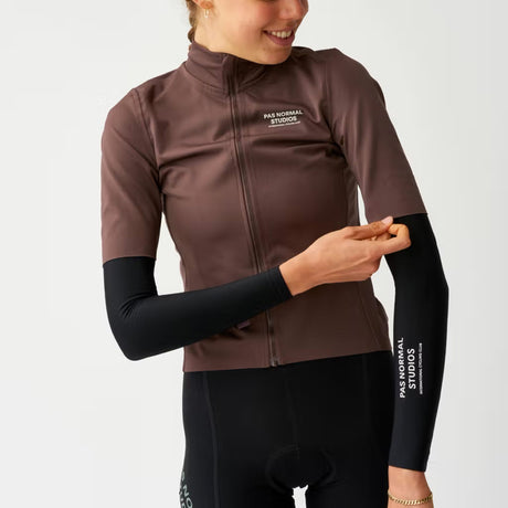 Manicotti Pas Normal Studios Logo Arm Warmers - Nero Pas Normal Studios