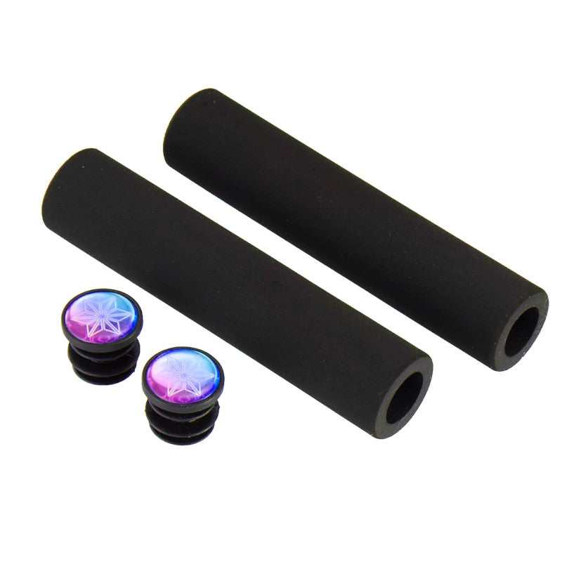 Puños Supacaz Kush Grips SL- Negro Oil Slick