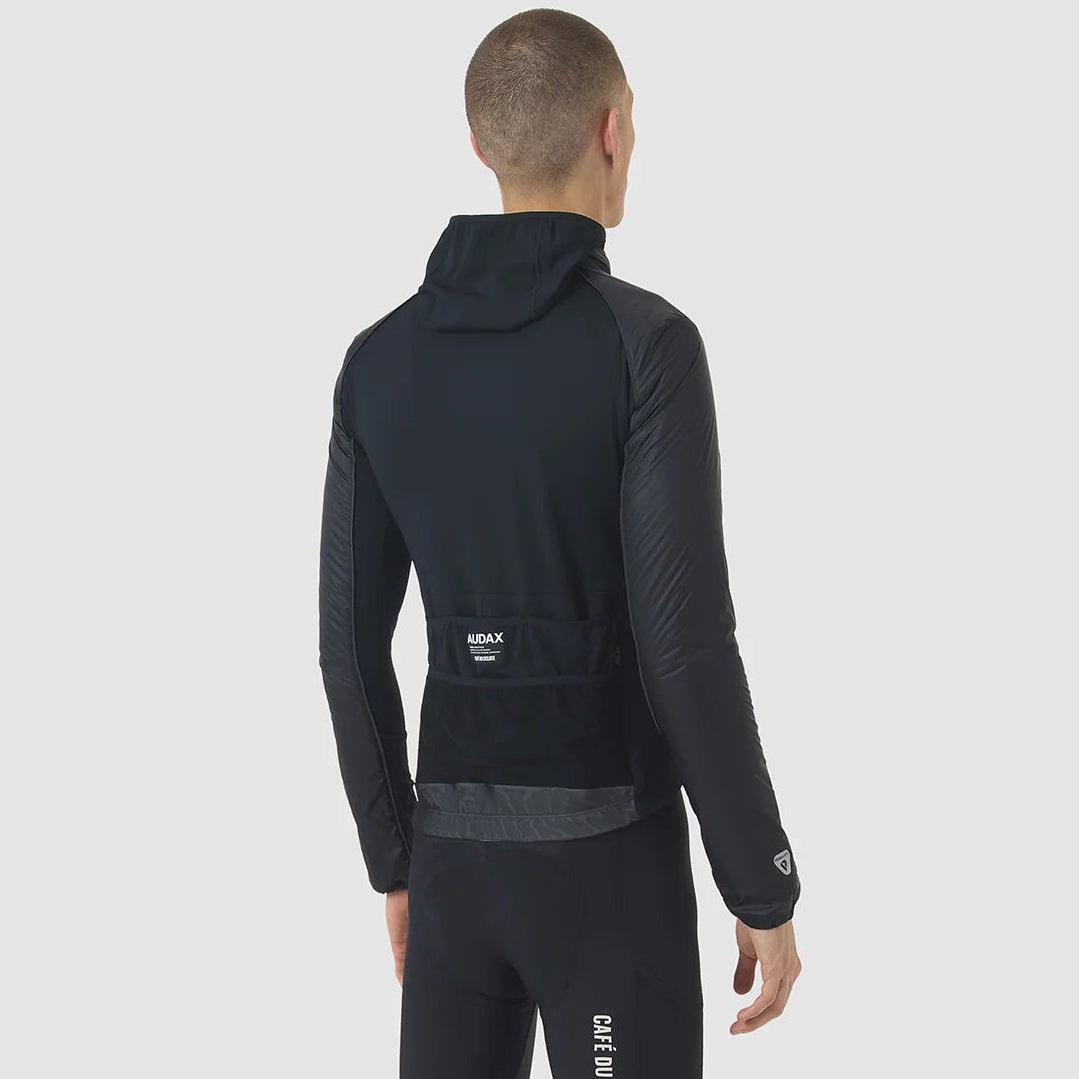 Mantellina Cafe du Cycliste Lise - Nero Café du Cycliste