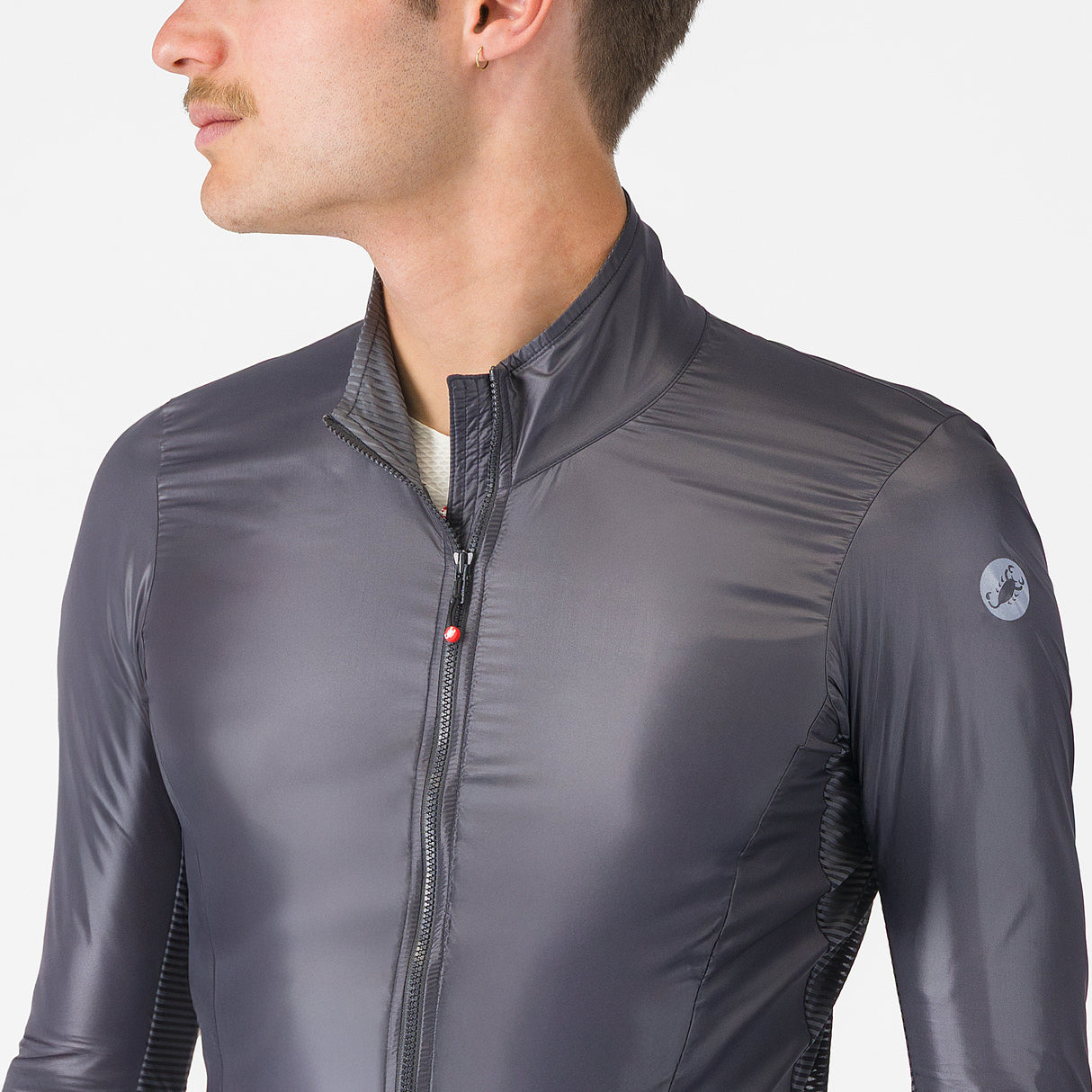 Mantellina Castelli Aria Shell 2 - Grigio Castelli