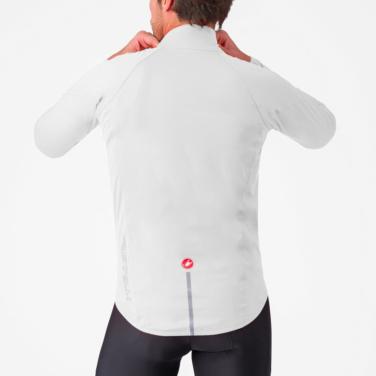 Mantellina Castelli Emergency 3 Rain - Bianco Castelli