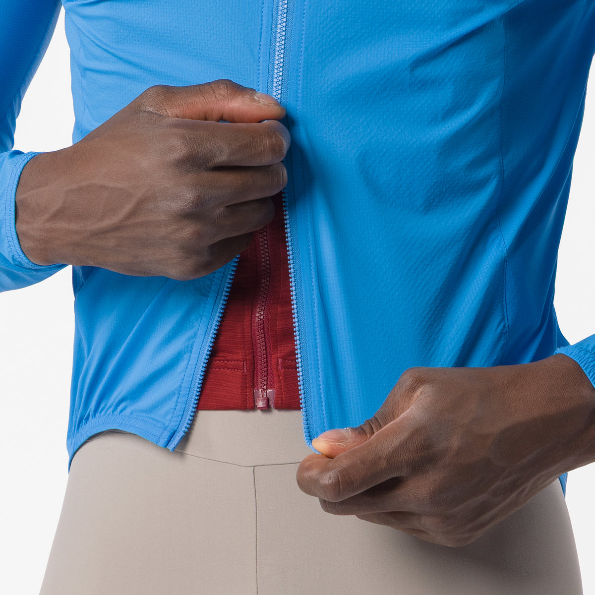 Mantellina Castelli Transition Air - Blu Castelli