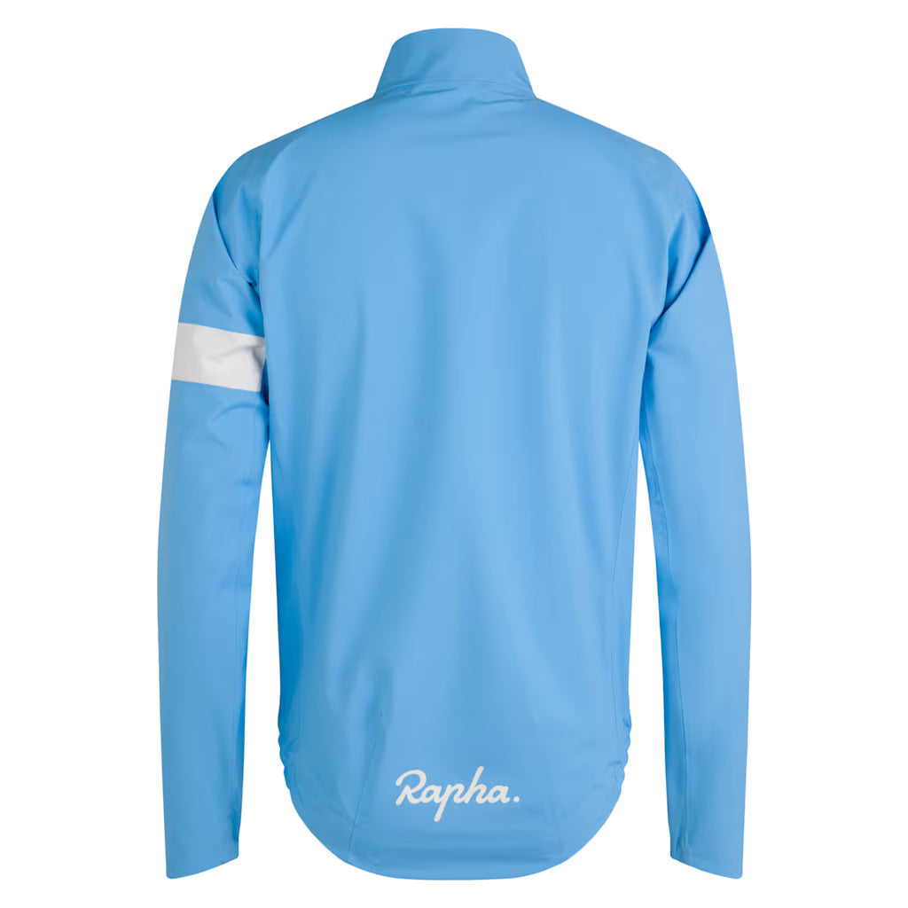 Mantellina Rapha Core Rain - Azzurro Rapha