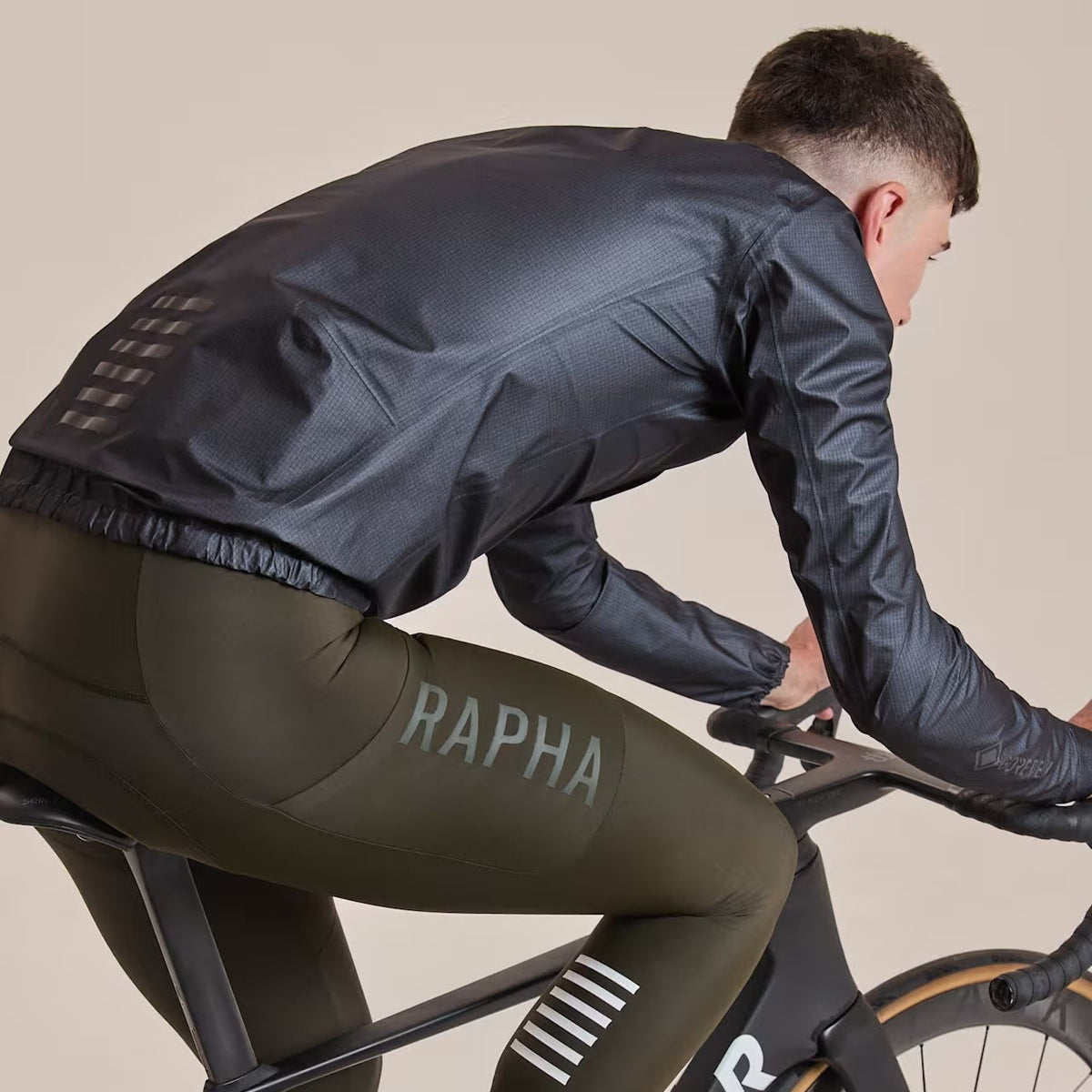Mantellina Rapha Pro Team Gore-Tex LW Rain 2 - Nero Rapha