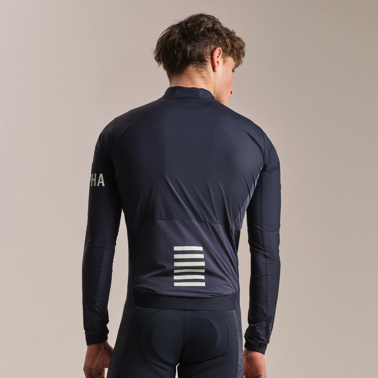 Mantellina Rapha Pro Team Lightweight Wind - Grigio scuro Rapha