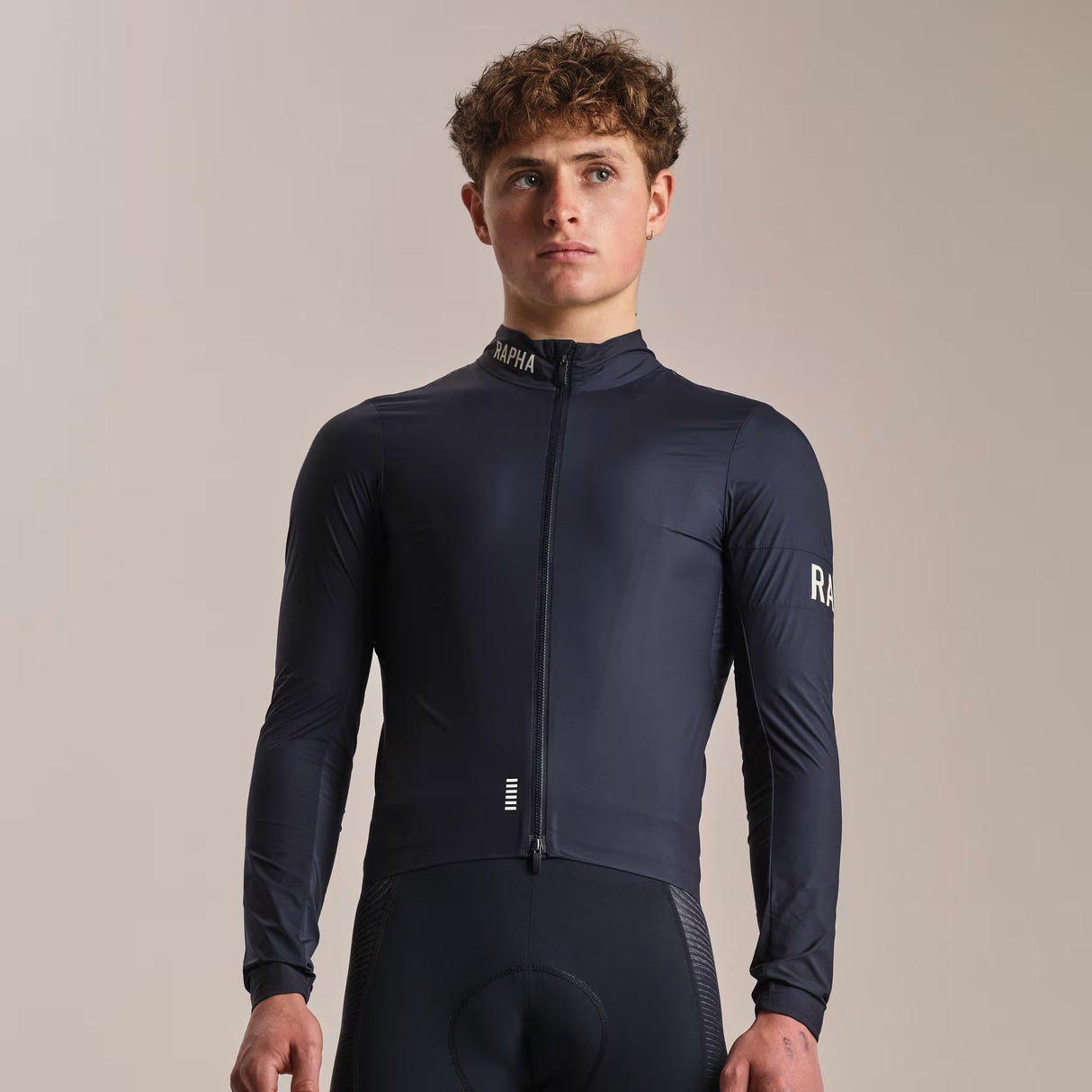 Mantellina Rapha Pro Team Lightweight Wind - Grigio scuro Rapha