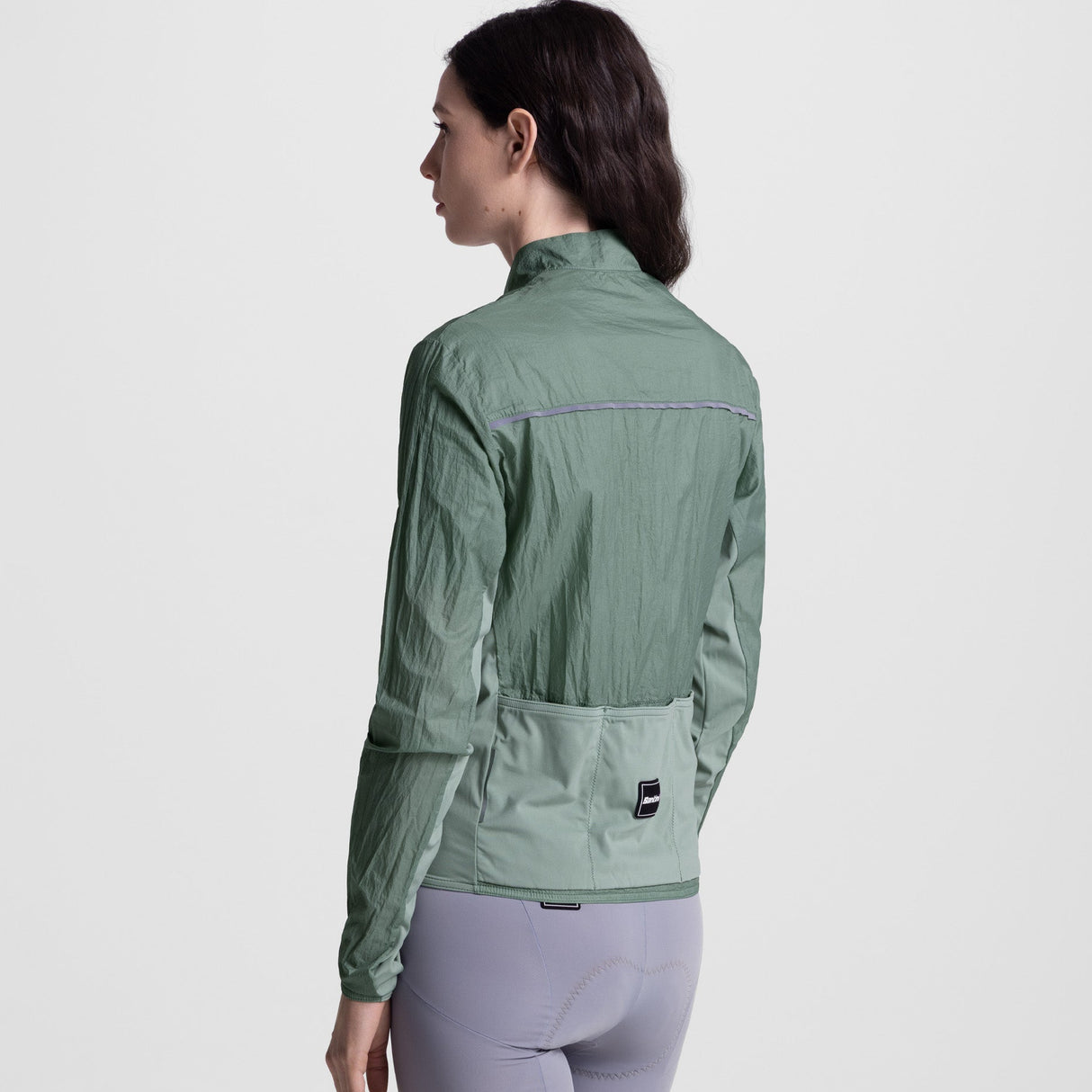 Mantellina Santini Ready To Ride - Verde Santini