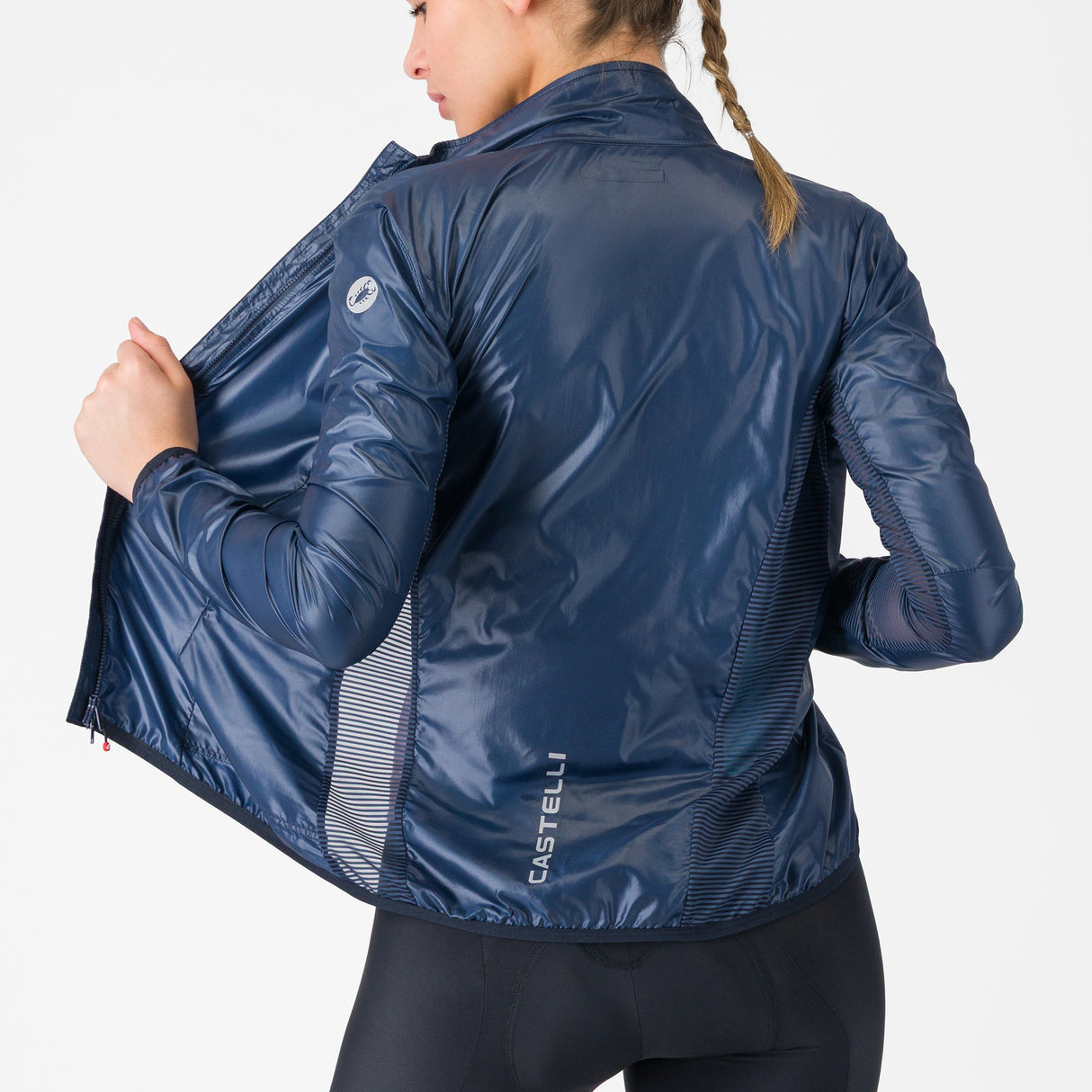 Mantellina donna Castelli Aria Shell 2 - Blu Castelli