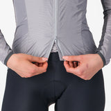 Castelli Aria Shell 2 women jacket - Light grey