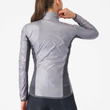 Castelli Aria Shell 2 women jacket - Light grey
