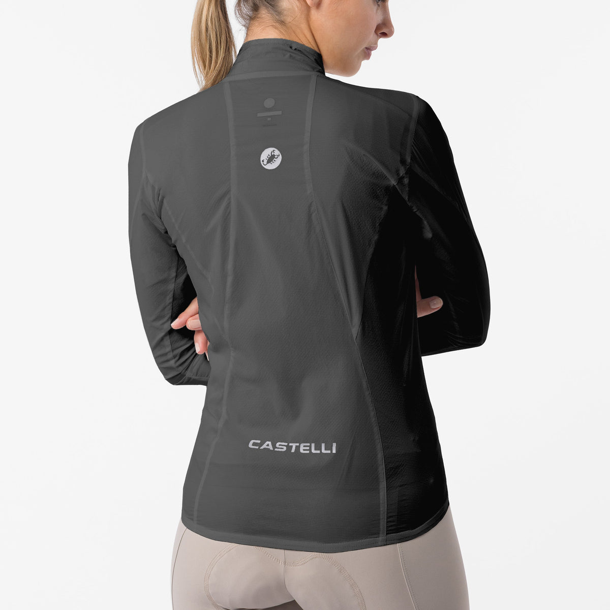 Mantellina donna Castelli Transition Air - Grigio Castelli