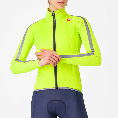 Mantellina donna Castelli Ultra Rain Cape - Giallo Castelli