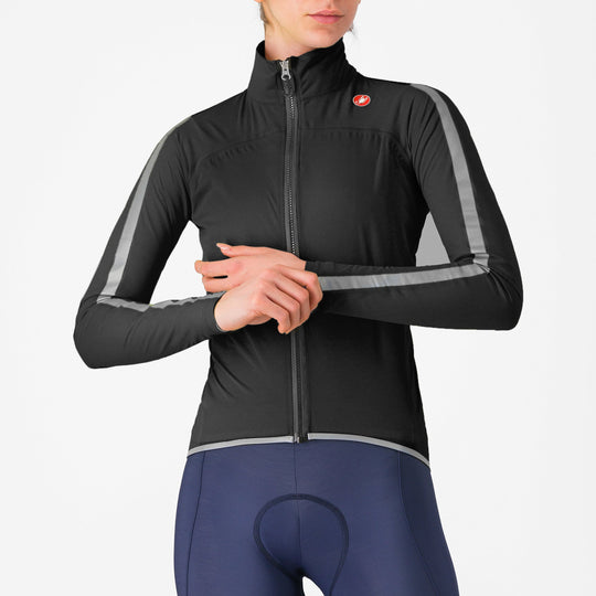 Castelli Ultra Rain Cape women jacket - Black