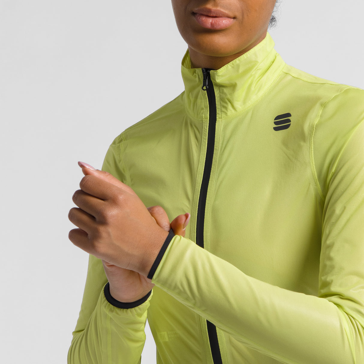 Mantellina donna Sportful Aqua Light - Giallo Sportful