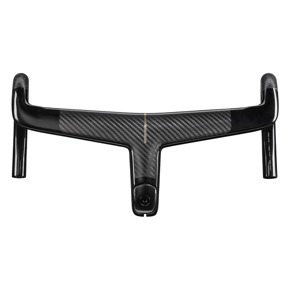 Integrierter Cannondale SystemBar Road Carbon Lenker 380 mm - Schwarz