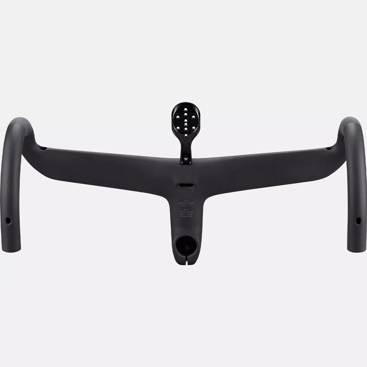 Integrated Roval Rapide 12 Flare 360 mm Handlebar - Black Roval