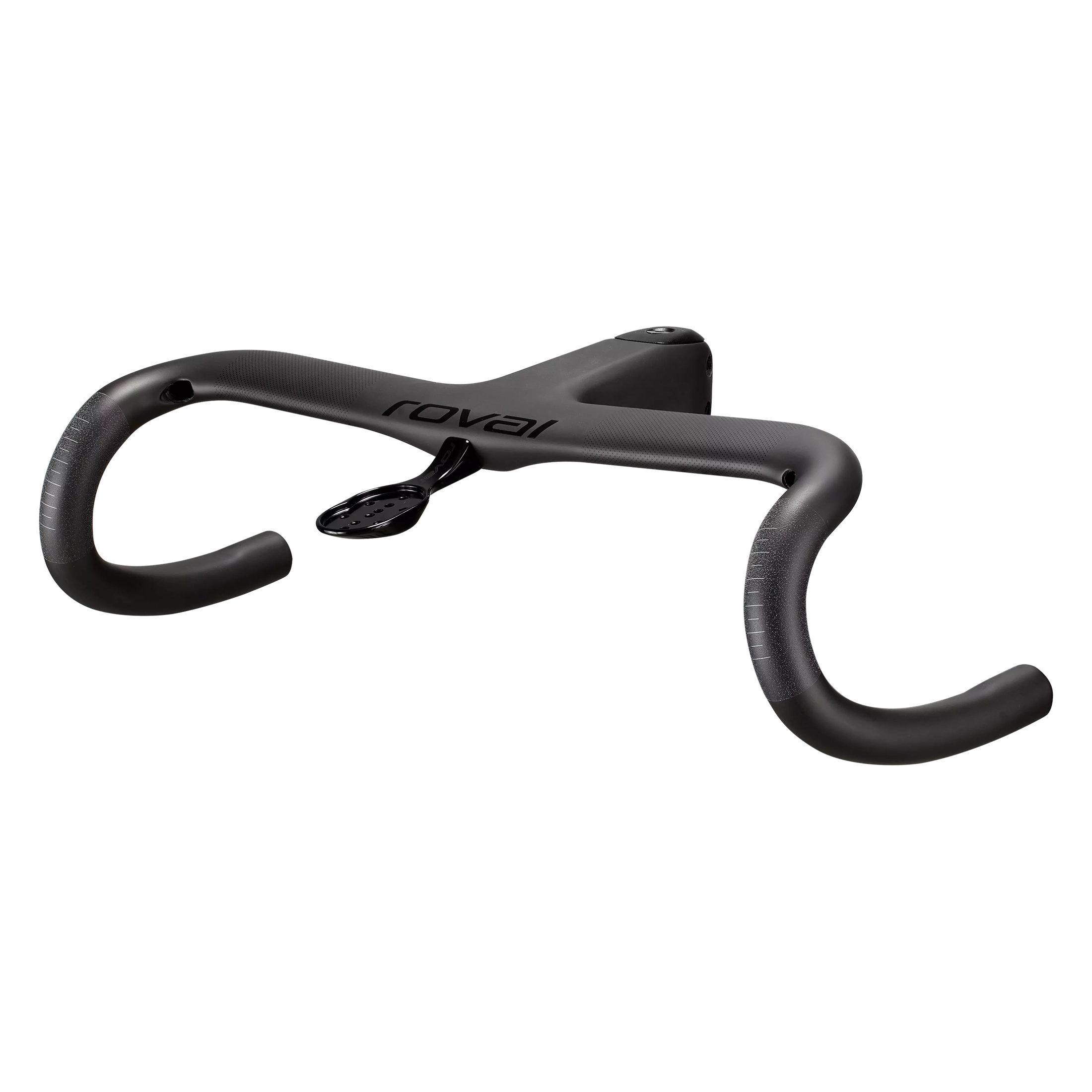 Manillar integrado Roval Terra 12 Flare 380 mm - Negro