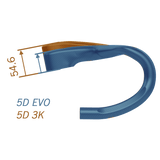 Manubrio integrato Vision Metron 5D ACR EVO 380 mm B4 - Nero Vision