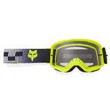 Maschera Fox Main Collect Mirrored - Grigio Giallo Fox