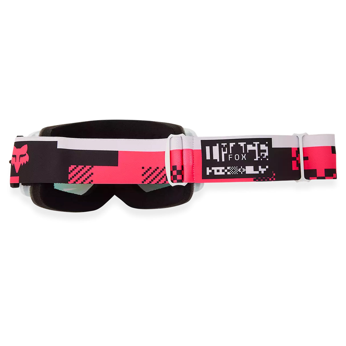 Maschera Fox Main Digi Image - Bianco rosa Fox