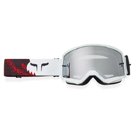 Fox Main Kairos Mask - White Red