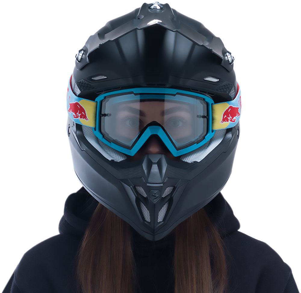 Maschera Red Bull Spect Whip-010 - Blue transparent Spect Eyewear