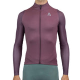 Maglia maniche lunghe All4cycling Color - Bordeaux