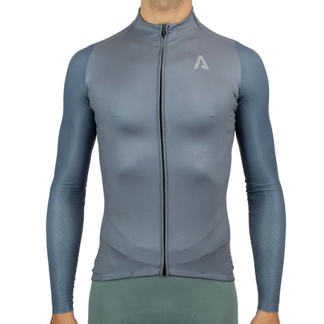 Maglia maniche lunghe All4cycling Color - Gunmetal