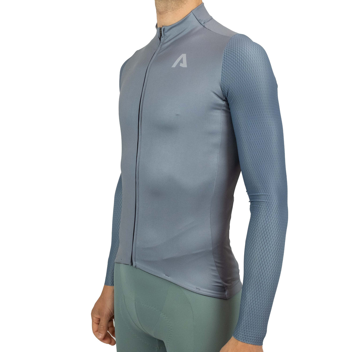 Maglia maniche lunghe All4cycling Color - Gunmetal