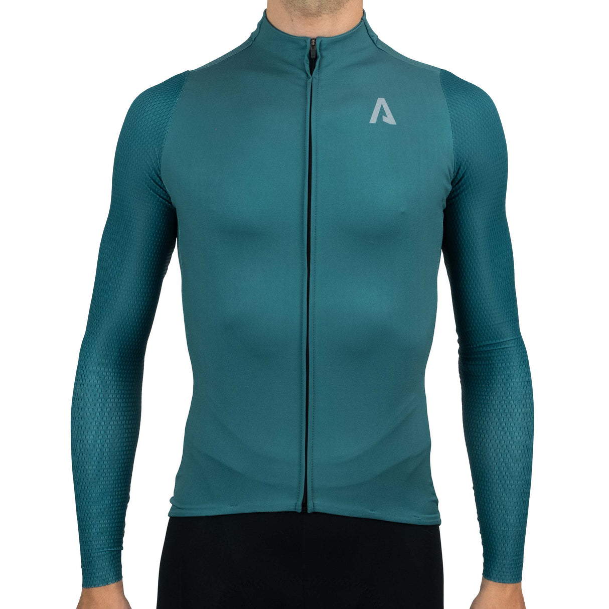 Maglia maniche lunghe All4cycling Color - Ottanio