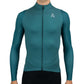 Maillot manches longues All4cycling Color - Bleu pétrole