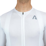 Maglia All4cycling Race Color - Bianco